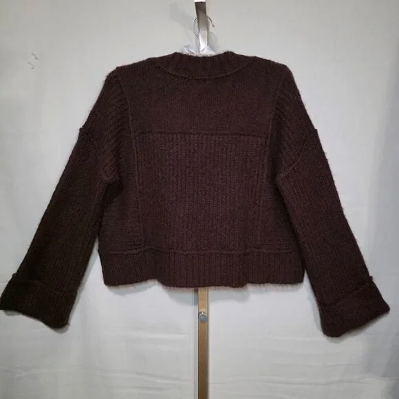 NWT Pistola Joy Sweater in Dark Roast M - Picture 7 of 12
